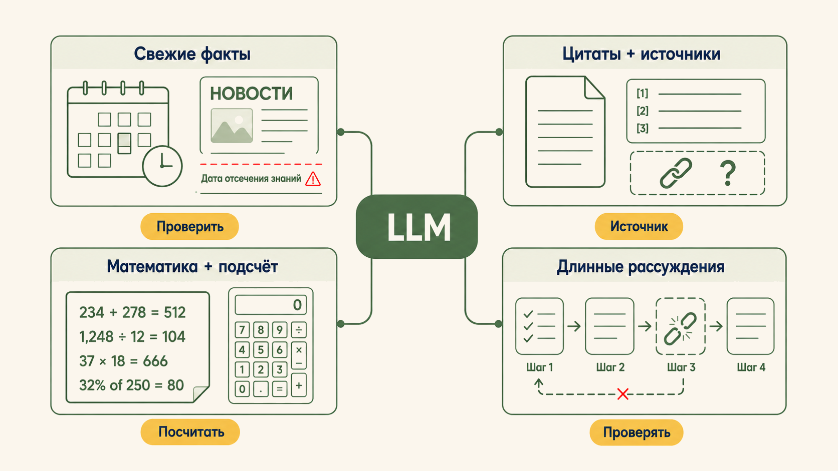 Некоторые ответы нужно проверять